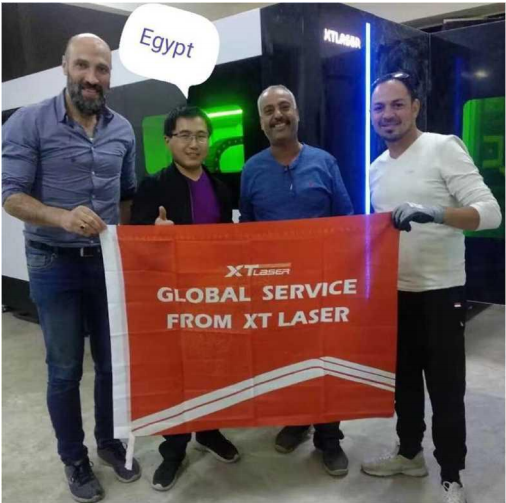 Sumelang layanan free miwiti saka dina anyar XTlaser Sawise sales Global Service Line Pakistan Station